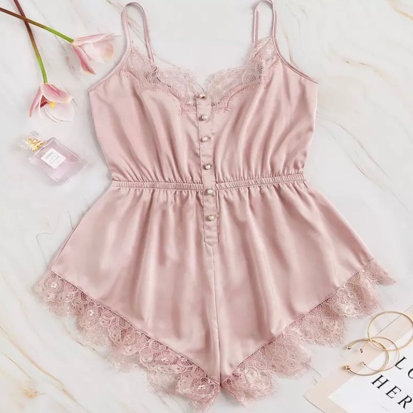 Other - Gift 🎁 1X-4X Satin Lingerie Romper